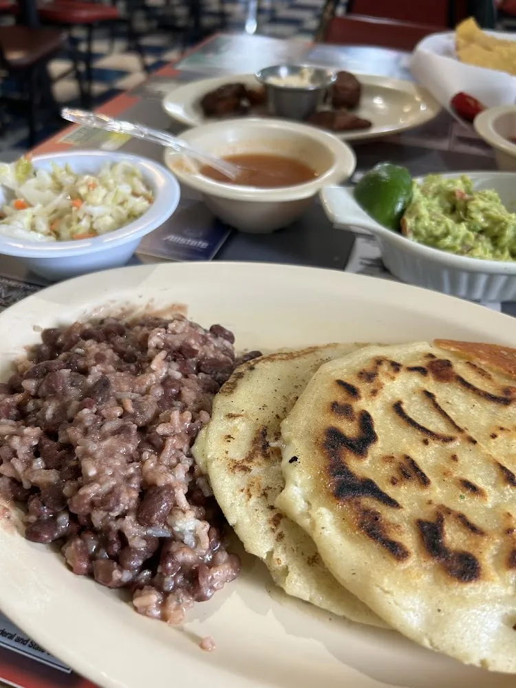 Pupusas Spinach and Cheese